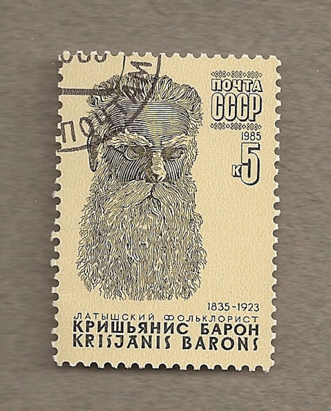 Baron Krushjanis, folklorista lituano