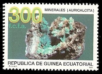 Minerales  - Auricalcita