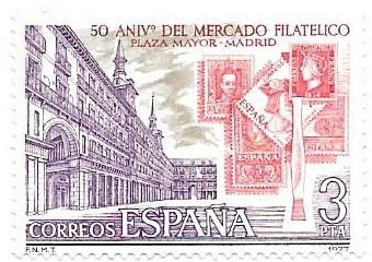 50 aniversario mercado filatelico de Madrid