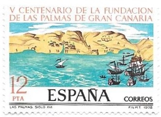 V cent. fundación de las Palmas