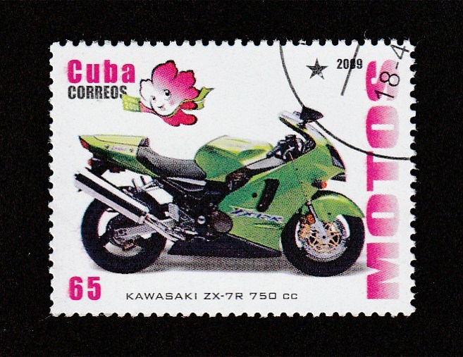 Moto Kawasaki -7R 750 cc