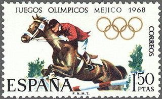 1886 - XIX Juegos Olímpicos en Méjico - Hípica