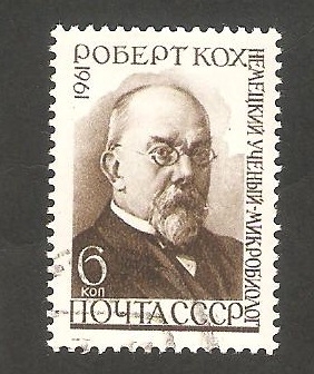 2397 - 50 Anivº de la muerte de Robert Koch, bactereólogo alemán