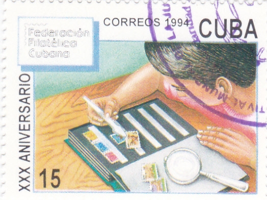 XXX Aniversario Federación Filatélica cubana 