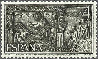 2013 - Año Santo Compostelano - Arqueta de Carlomagno, Aquisgrán (Alemania)