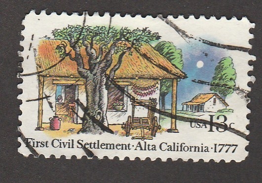 Primerestablecimiento en California 1777
