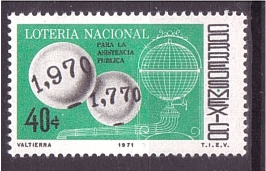 II centenario Loteria Nacional