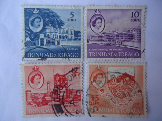 Queen Elizabeth II-Hhitehall,Port of Spain-Serie:Local Scenes - Año 1960
