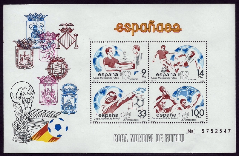 Copa mundial de futbol  Barcelona  82