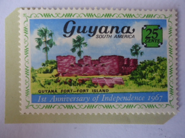 Fuerte de Guyana- 1°Aniversario de la Independencia (1966-1967) 