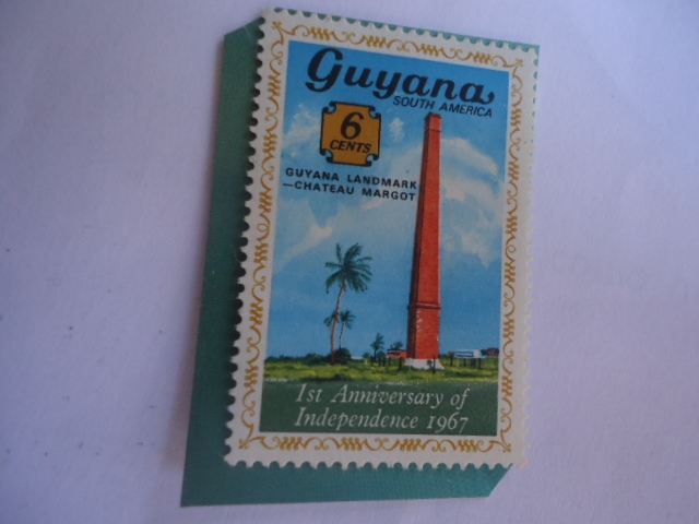 1er Aniversario de su Independencia-Castillo Margot-Hitos de Guyana-Punto de referencia