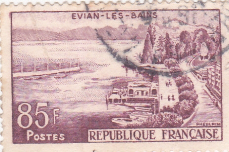 panorámica de Evian-les-Bains