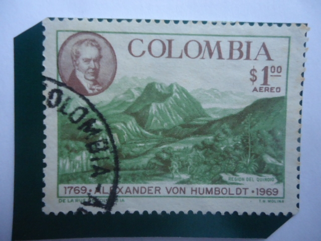 Bicentenario de su Nacimiento, 1769-1969-Alexander Von Humboldt (1760-1869) Naturalista Alemán.