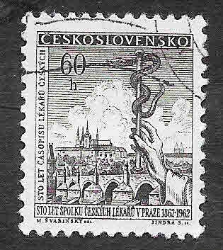 1101 - Vista de Praga y Esculapio