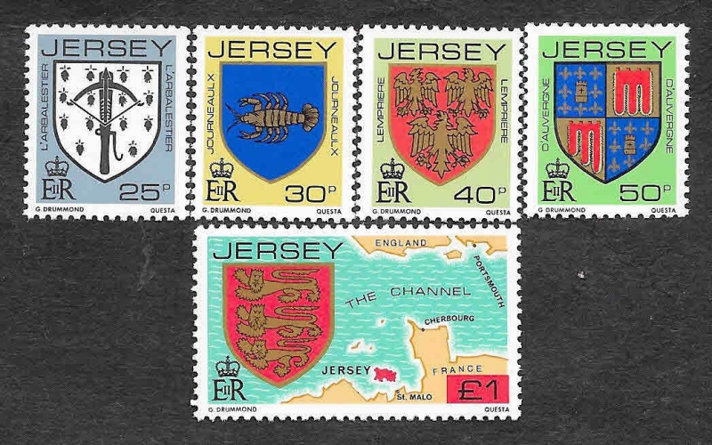 263-267 - Escudos de las Familias Nobles de Jersey (II Parte)
