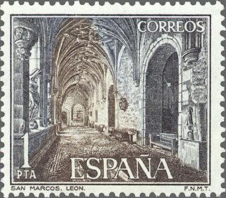 2334 - Serie turística. Paradores Nacionales - Hostal de San Marcos, León