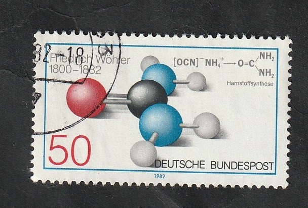 981 - 100 Anivº de la muerte del químico Friedrich Wöhler