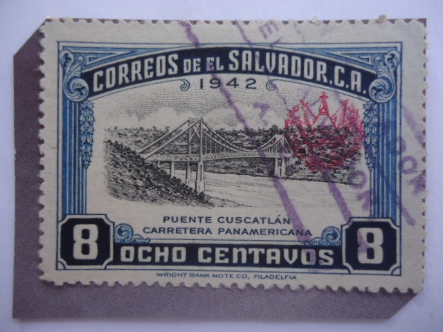 Puente Cuscatlán - Carretera Panamericana - Serie:Puente de Cuscatlán.