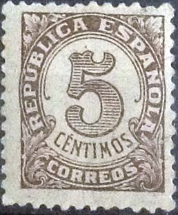 Scott#592 m4b intercambio 0,20 usd. , 5 cents. , 1938