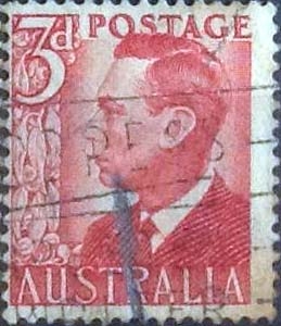 Scott#235 , intercambio 0,40 usd, 3 cents. , 1950
