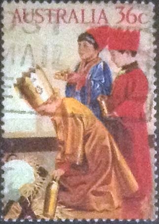 Scott#1006 , intercambio 0,50 usd. 36 cents. , 1986