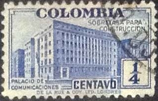 Scott#RA8 , intercambio 0,20 usd. , 0,25 cents. , 1940