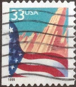 Scott#3278 , intercambio 0,20 usd ,33 cents. , 1999