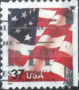 Scott#3630 , intercambio 0,20 usd , 37 cents. , 2002