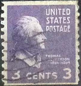 Scott#842 , intercambio 0,20 usd , 3 cents. , 1939