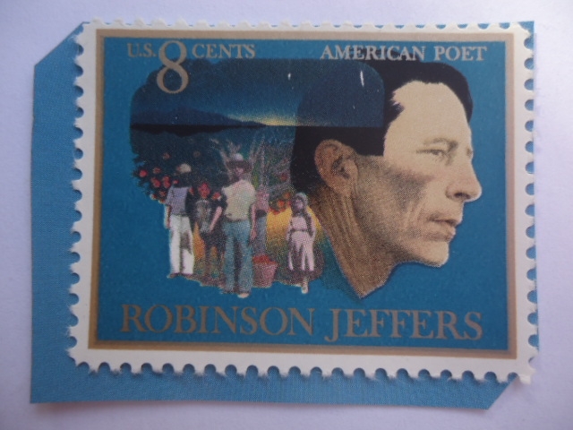 Poeta, Robinson Jeffers (1887-1962) - Robinson, su familia, su burro y casa en Carmel (California)