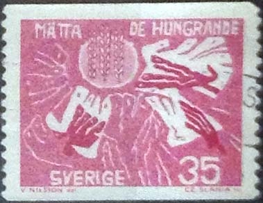 Scott#623 , intercambio 0,20 usd , 35 öre , 1963