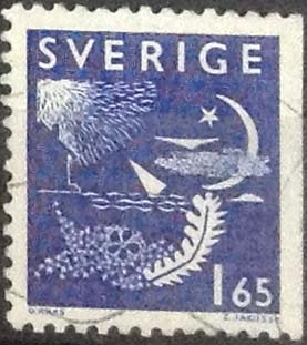 Scott#1376 , intercambio 0,20 usd , 1,65 krona , 1981