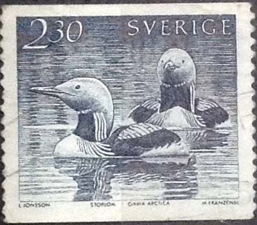 Scott#1584 , intercambio 0,20 usd , 2,30 krona , 1986