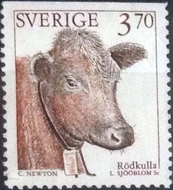 Scott#2049 , m4b intercambio 0,30 usd , 3,70 krona , 1995