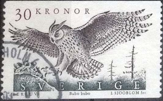 Scott#1761 , intercambio 0,40 usd , 30 krona , 1989