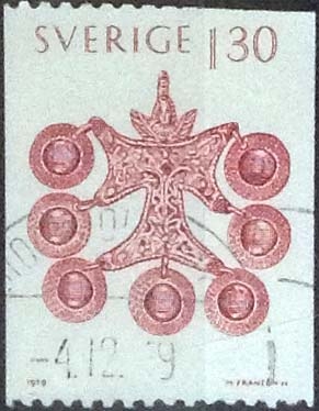 Scott#1305 , intercambio 0,20 usd , 1,30 krona , 1979