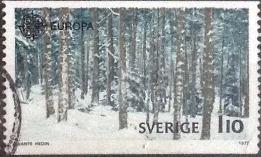 Scott#1210 , m4b intercambio 0,30 usd , 1,10 krona , 1977