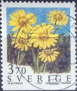 Scott#2124 , nf4b intercambio 0,60 usd , 3,70 krona  , 1995
