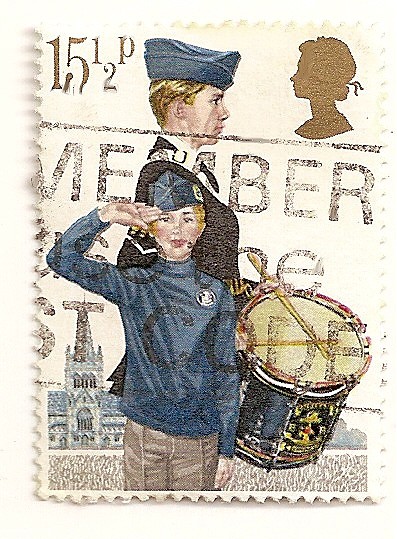 75 aniv. del scultismo y 125 aniv, del nacimiento de Robert Baden-Powell fundador de los Boy Scouts.