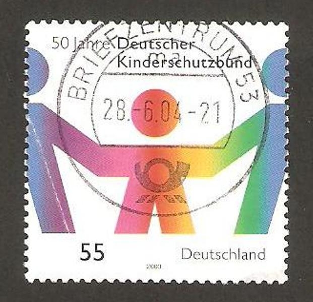 2160 - 50 Anivº de la Asociación alemana para la protección infantil