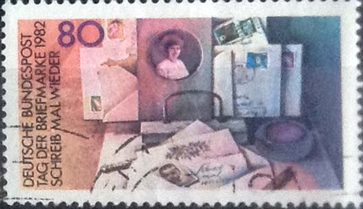 Scott#1382 , intercambio 0,20 usd. , 80 cents. , 1982