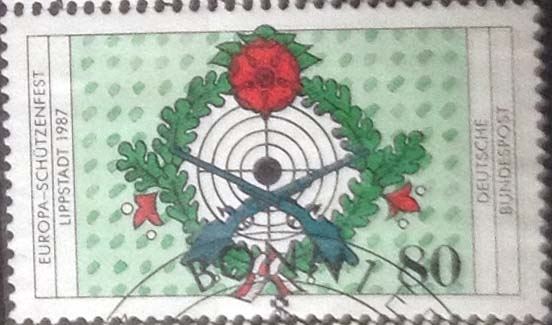 Scott#1514 , intercambio 0,30 usd. , 80 cents. , 1987