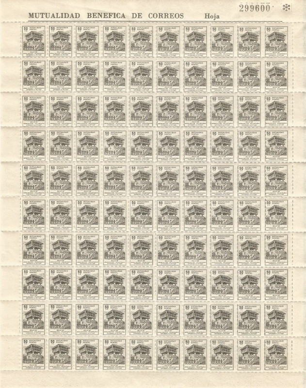 Sellos Benéficos Mut. Postal