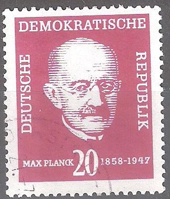 I Centenario del nacimiento de Max Planck.