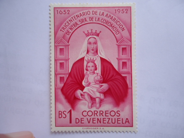 Tricentenario de la Aparición de Nuestra Señora de la Coromoto (1652-1952)
