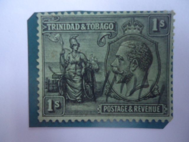 King George V - Diosa Britannia - Postage revenue