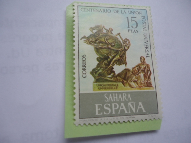 ED:ES-SH 316 - España, Colonias - Centenario de la Unión Postal Universal - Monumento a la U.P.U. 