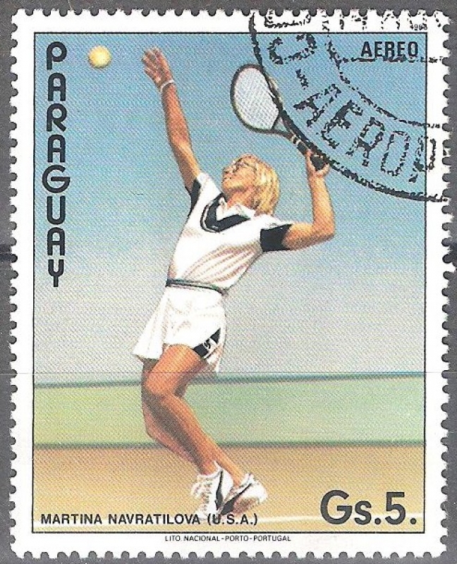Tenistas(Martina Navratilova).