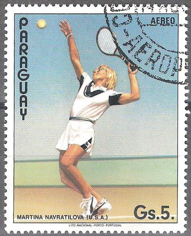 Tenistas(Martina Navratilova).