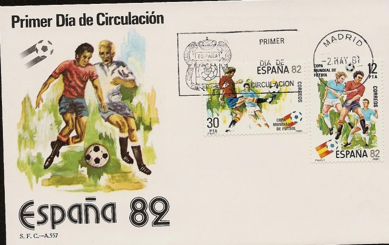 Mundial de Fútbol España 82 - SPD